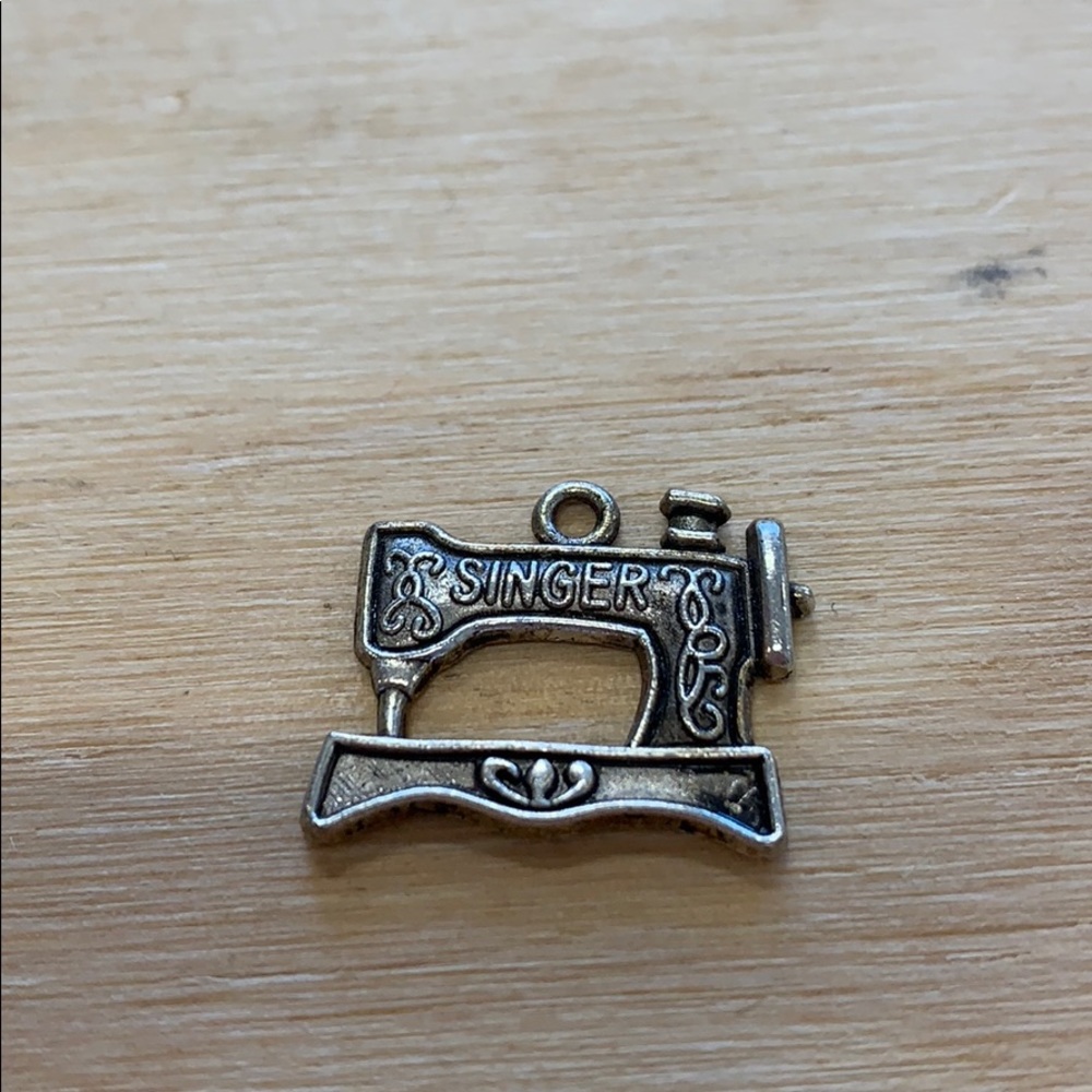 Sewing machine charm